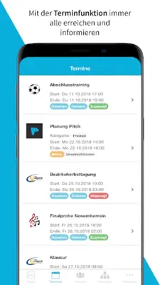 Vereinsplaner - Organisationsapp für Vereine android App screenshot 4