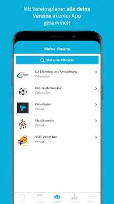 Vereinsplaner - Organisationsapp für Vereine android App screenshot 5